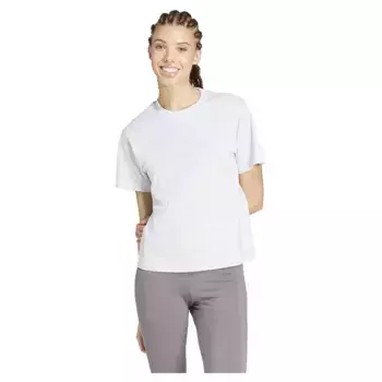 Футболка с коротким рукавом adidas Essentials Small Logo Cotton, белый