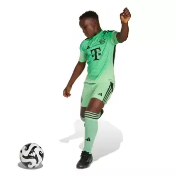 Футболка с коротким рукавом adidas FC Bayern 25/26 goalkeeper junior, зеленый