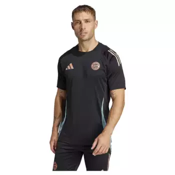 Футболка с коротким рукавом adidas FC Bayern 24/25 Tiro training, черный