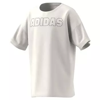 Футболка с коротким рукавом adidas Loose, белый