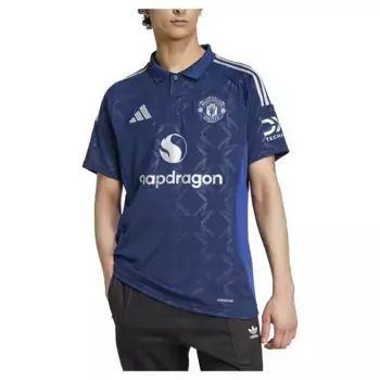 Футболка с коротким рукавом adidas Manchester United 24/25 Away, синий