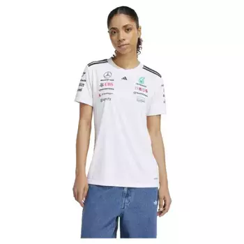 Футболка с коротким рукавом adidas Mercedes AMG Petronas F1 Team, белый