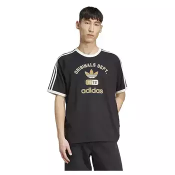 Футболка с коротким рукавом adidas Originals 3 Stripes Originals Dept Graphic, черный
