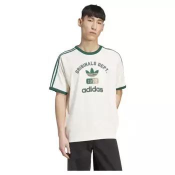 Футболка с коротким рукавом adidas Originals 3 Stripes Originals Dept Graphic, белый