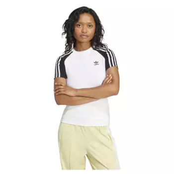 Футболка с коротким рукавом adidas Originals Adicolor 3 Stripes Raglan Slim, белый