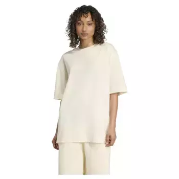 Футболка с коротким рукавом adidas Originals Essentials Linear Oversized, бежевый