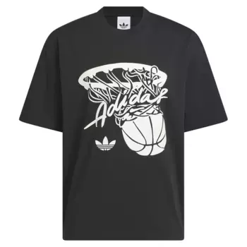 Футболка с коротким рукавом adidas Originals Hot Shot Graphic, черный