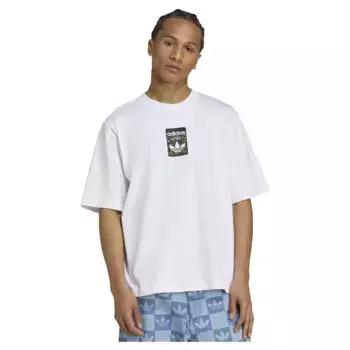 Футболка с коротким рукавом adidas Originals Leo Oversized, белый
