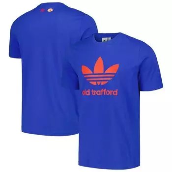 Футболка с коротким рукавом adidas Originals Manchester United, синий