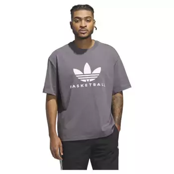 Футболка с коротким рукавом adidas Originals Originals Basketball Courtside, серый