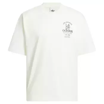Футболка с коротким рукавом adidas Originals Sports Design GFX, белый