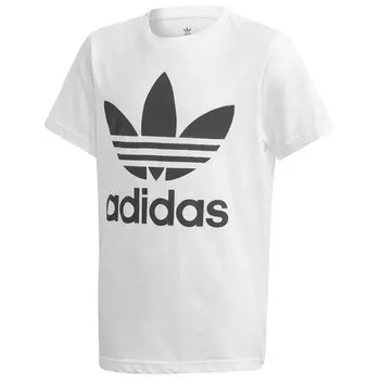 Футболка с коротким рукавом adidas Originals Trefoil, белый