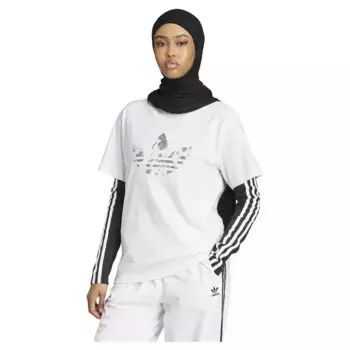 Футболка с коротким рукавом adidas Originals Trefoil, белый