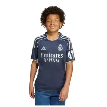 Футболка с коротким рукавом adidas Real Madrid 25/26 Away junior, синий