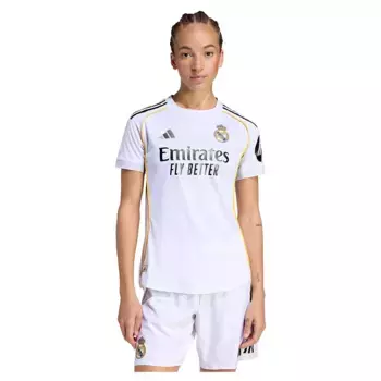 Футболка с коротким рукавом adidas Real Madrid 25/26 Authentic home Woman, белый