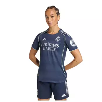 Футболка с коротким рукавом adidas Real Madrid 25/26 Authentic Away Woman, синий