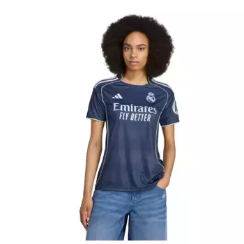 Футболка с коротким рукавом adidas Real Madrid 25/26 Away Woman, синий