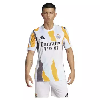 Футболка с коротким рукавом adidas Real Madrid 24/25 pre match, желтый