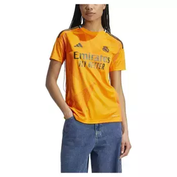 Футболка с коротким рукавом adidas Real Madrid 24/25 Away Woman, оранжевый
