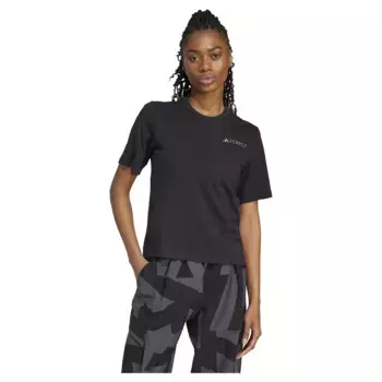 Футболка с коротким рукавом adidas Terrex Xploric Logo, черный