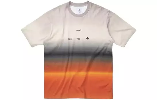 Футболка с коротким рукавом Adidas X Song For The Mute «Бежевый/Оранжевый» Adidas Originals, цвет Steam Ash