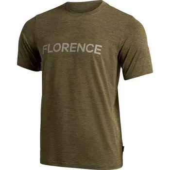 Футболка с коротким рукавом Airtex florence с логотипом Florence Marine X, зеленый