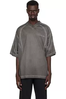 Футболка с коротким рукавом Alexander Wang, серый