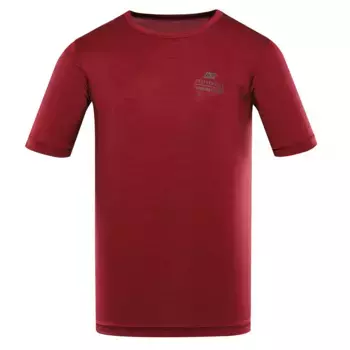 Футболка с коротким рукавом Alpine Pro Basik, красный