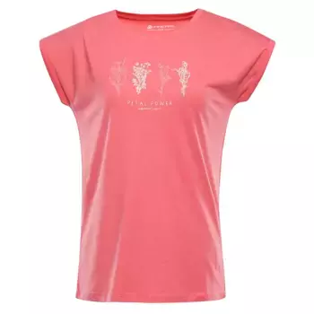 Футболка с коротким рукавом Alpine Pro Omba 2, розовый