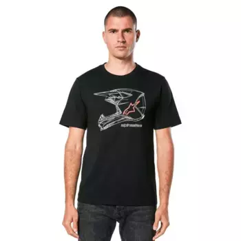 Футболка с коротким рукавом Alpinestars MX, черный