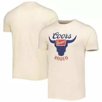 Футболка с коротким рукавом American Needle Iconic Brands, кремовый