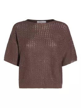 Футболка с коротким рукавом Antonelli, коричневый