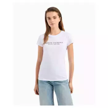 Футболка с коротким рукавом Armani Exchange 8NYTAB_YJG3Z, белый