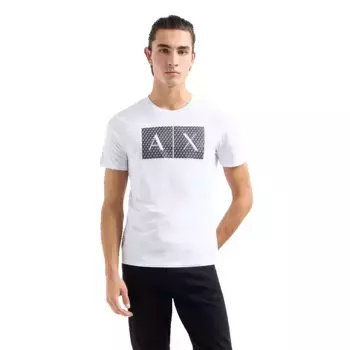 Футболка с коротким рукавом Armani Exchange, белый