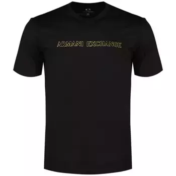 Футболка с коротким рукавом Armani Exchange XM000127-AF10356, черный