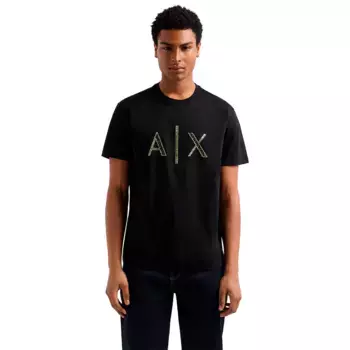 Футболка с коротким рукавом Armani Exchange XM000325_AF10364, черный