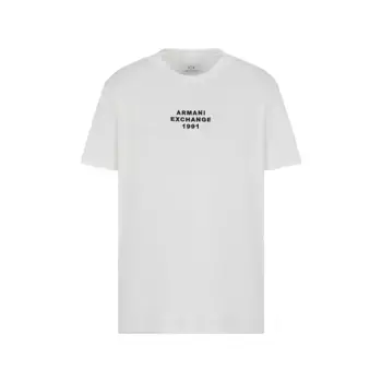 Футболка с коротким рукавом Armani Exchange XM000540A_F10362U, белый