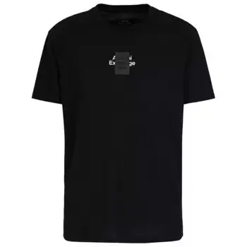 Футболка с коротким рукавом Armani Exchange XM000767A_F12308U, черный