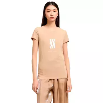 Футболка с коротким рукавом Armani Exchange XW000511_AF11929, бежевый