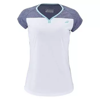 Футболка с коротким рукавом Babolat Play Cap Top, синий