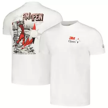 Футболка с коротким рукавом Barstool Golf 3M Open, белый