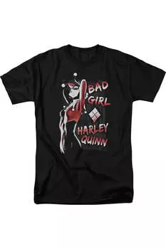 Футболка с коротким рукавом Batman Bad Girl для взрослых Gildan, черный