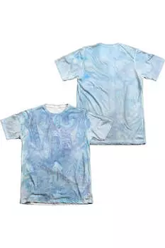 Футболка с коротким рукавом Batman Brooding Adult из полиэстера/хлопка Gildan, белый