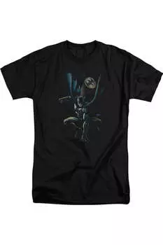 Футболка с коротким рукавом Batman Calling All Bats для взрослых Gildan, черный