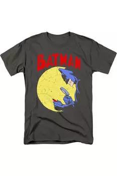 Футболка с коротким рукавом Batman Detective 75 для взрослых Gildan, цвет charcoal