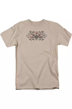 Футболка с коротким рукавом Batman Gothic Bat для взрослых Gildan, цвет sand