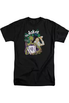 Футболка с коротким рукавом Batman Its All A Joke для взрослых Gildan, черный