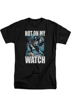 Футболка с коротким рукавом Batman Not On My Watch для взрослых Gildan, черный