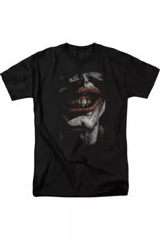 Футболка с коротким рукавом Batman Smile Of Evil для взрослых Gildan, черный