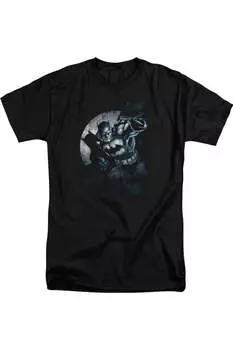 Футболка с коротким рукавом Batman Spotlight для взрослых Gildan, черный